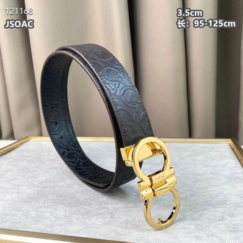 Ferragamo belt 35mmX95-125cm 8L13